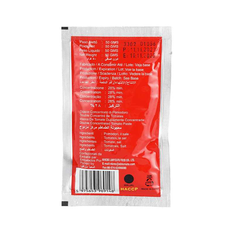 Bagaimana untuk menilai kualiti pasta tomato pekat berganda dengan warna dan teksturnya?